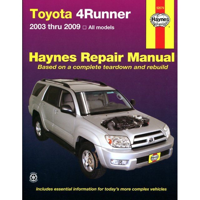 Toyota 4Runner 2003 - 2009