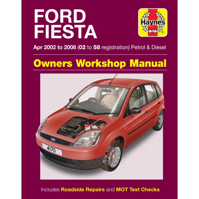 Ford Fiesta b/d apr 2002 - sept 2008