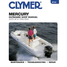 Mercury 3-275 HP Outboards 1990 - 1993
