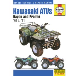Kawasaki Bayou/Prairie 1986 - 2011