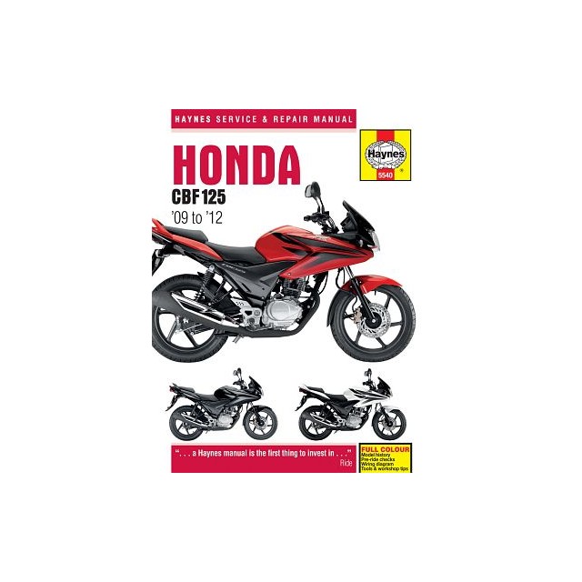 Honda CBF125 2009-2012