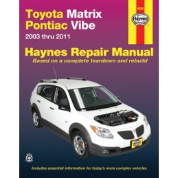 Toyota Matrix & Pontiac Vibe 2003 - 2011