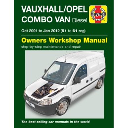Opel Combo Diesel 2001-2012. Owners Workshop Manual