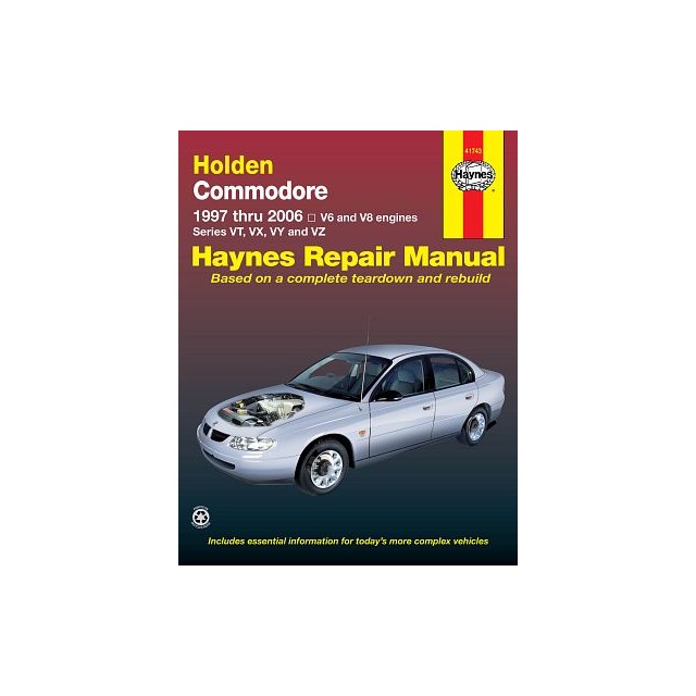 Holden Commodore 1997-2006. Haymnes Repair Manual