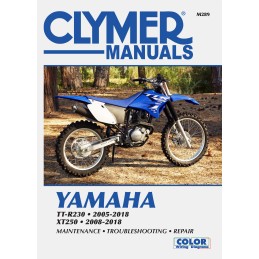 Yamaha XT250 (08-18) & TT-R230 (05-18). Maintenance and Repair Manual