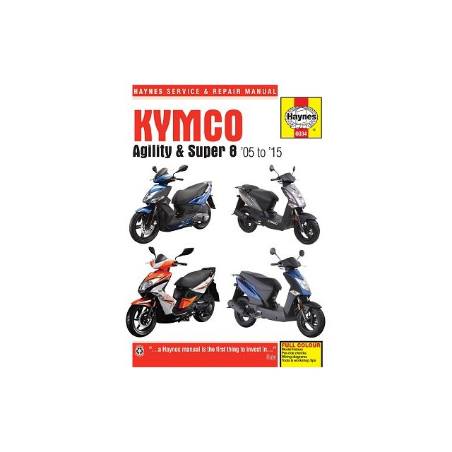 Kymco Agility & Super 8 Scooters (05-15)
