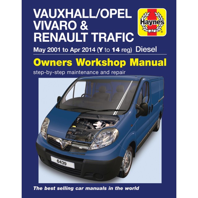 Opel Vivaro & Renault Trafic diesel 2001-2014