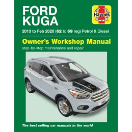 Ford Kuga 2013-20. Petrol & Diesel. Owners Workshop Manual