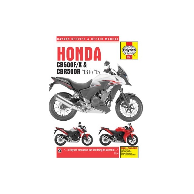 Honda CB500F/X and CBR500R 2013-2015