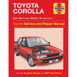 Toyota Corolla sept 1987 -...