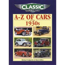 A-Z of Cars of the 1930's