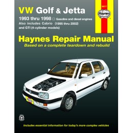 VW Golf & Jetta 1993 - 1998
