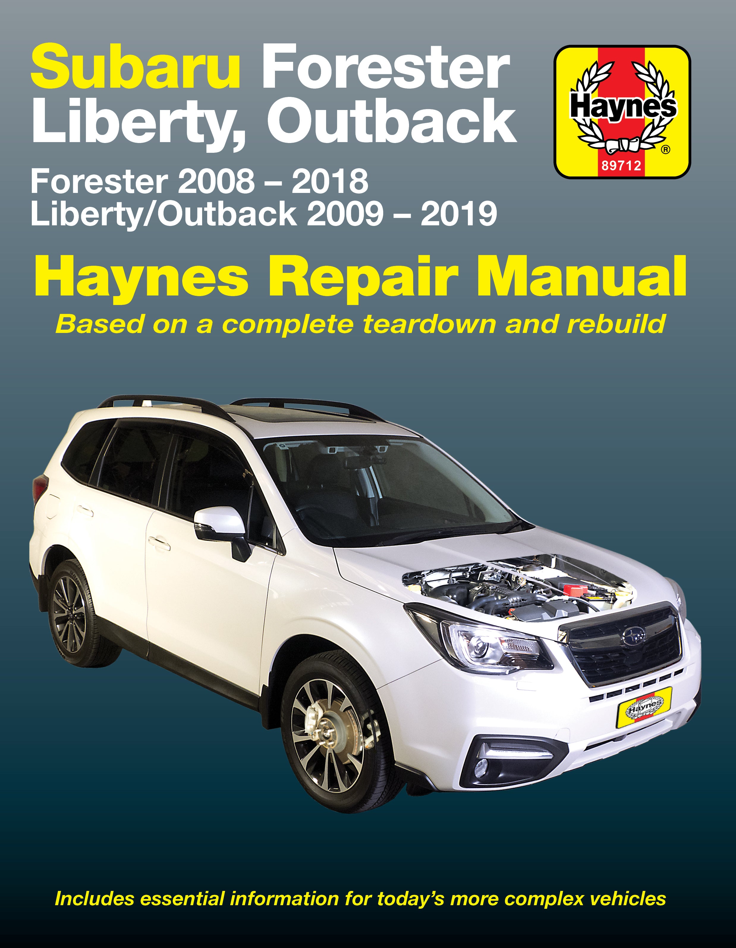 Subaru Forester, Liberty, Outback 2008 - 2019