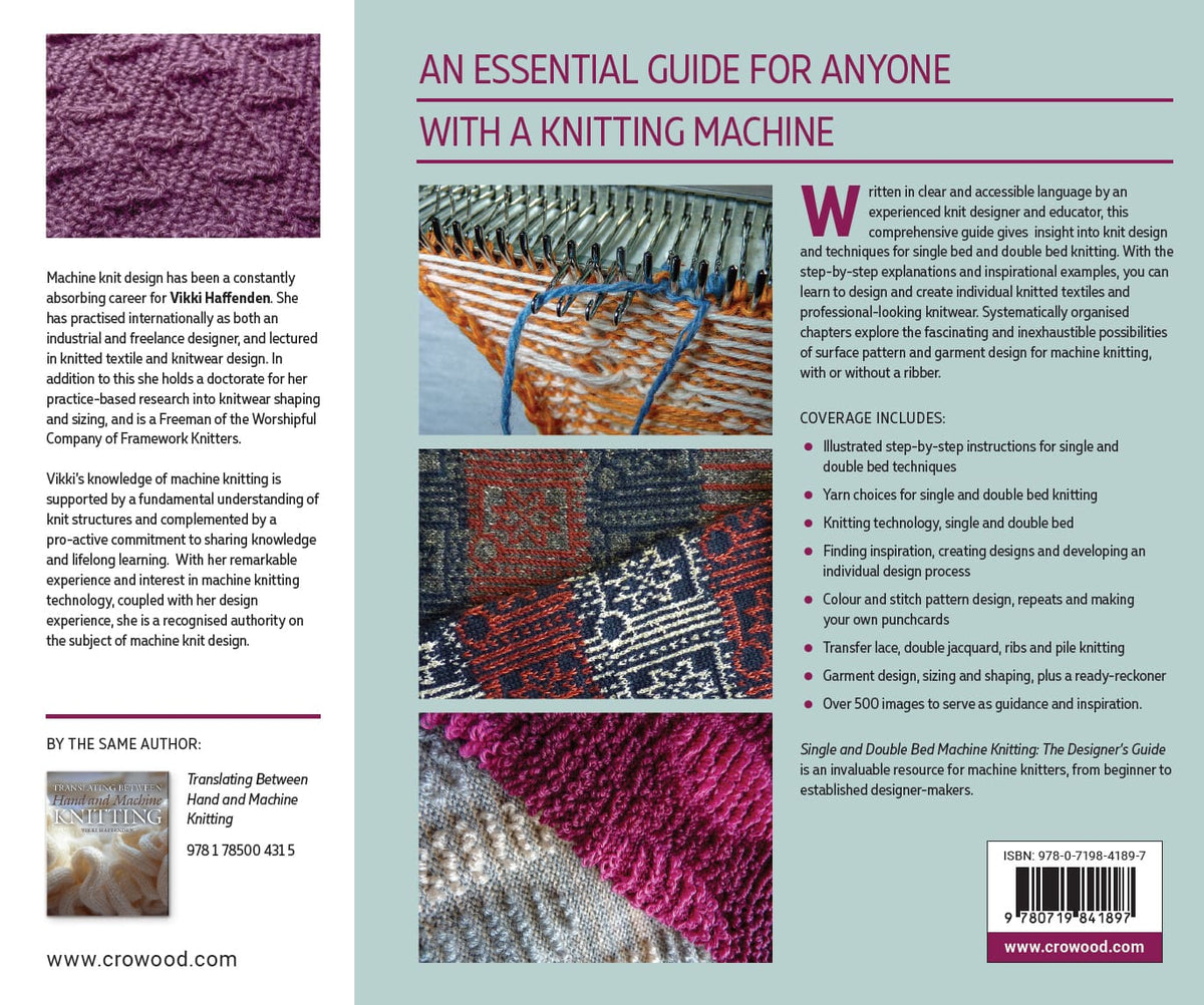 Single and Double Bed Machine Knitting - The Designers Guide