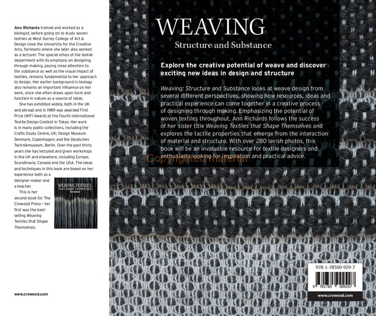 Weaving - Structure and Substance