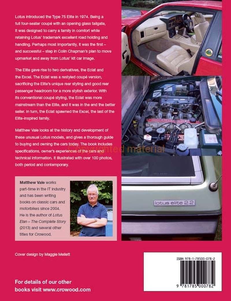 Lotus Elite, Eclat and Excel An Enthusiast's Guide