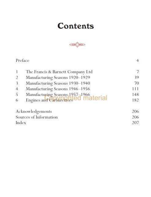 Francis-Barnett - The Complete Story