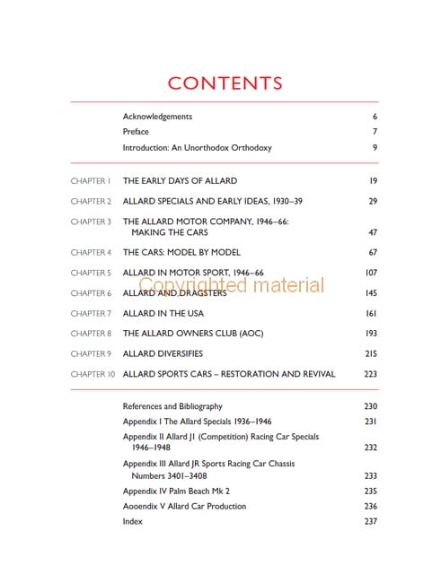 ALLARD - The Complete Story