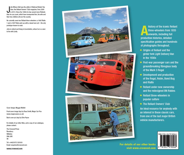 RELIANT THREE-WHEELERS The Complete Story