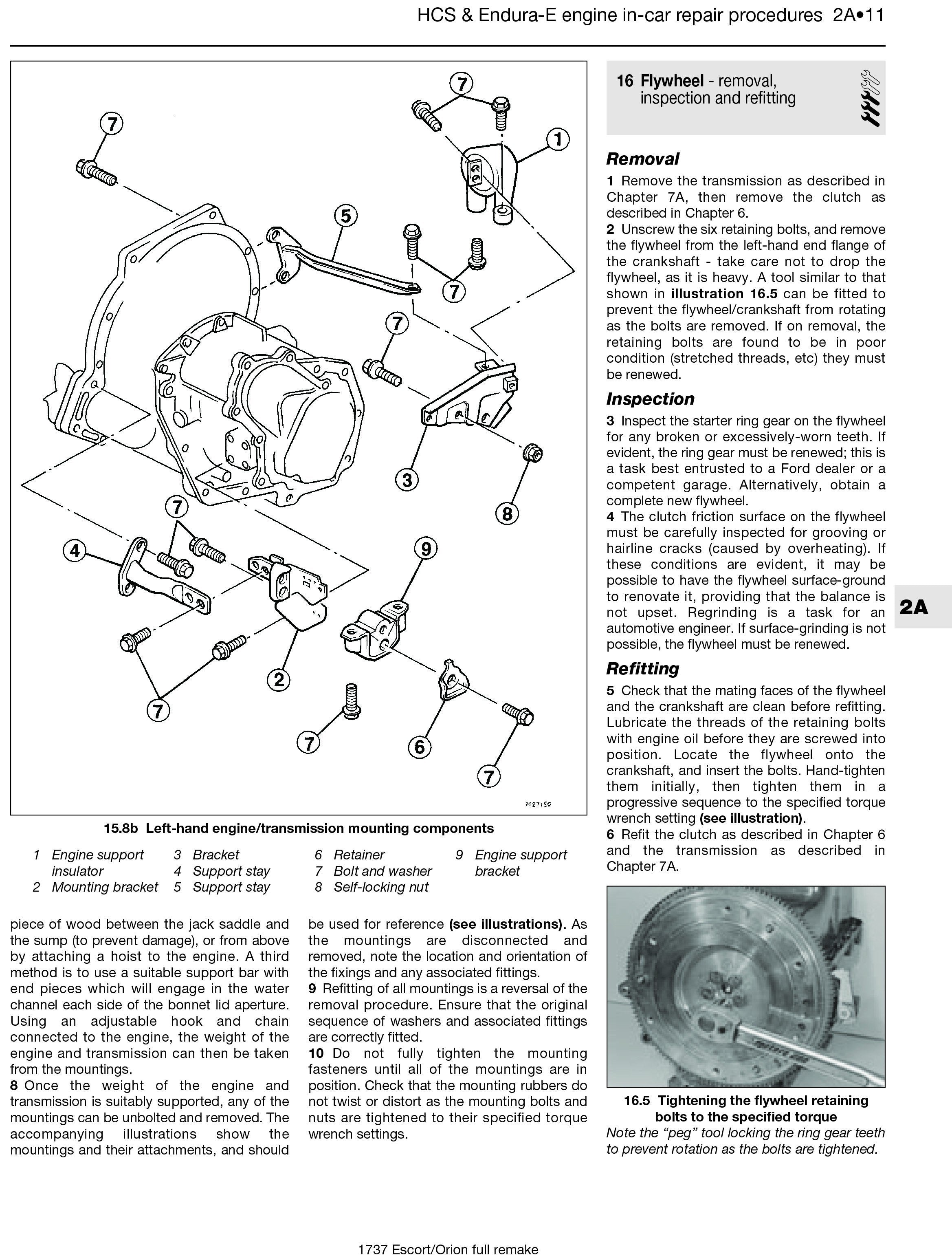 Ford Escort & Orion Petrol (Sept 90 - 00) Haynes Repair Manual - Digital Edition