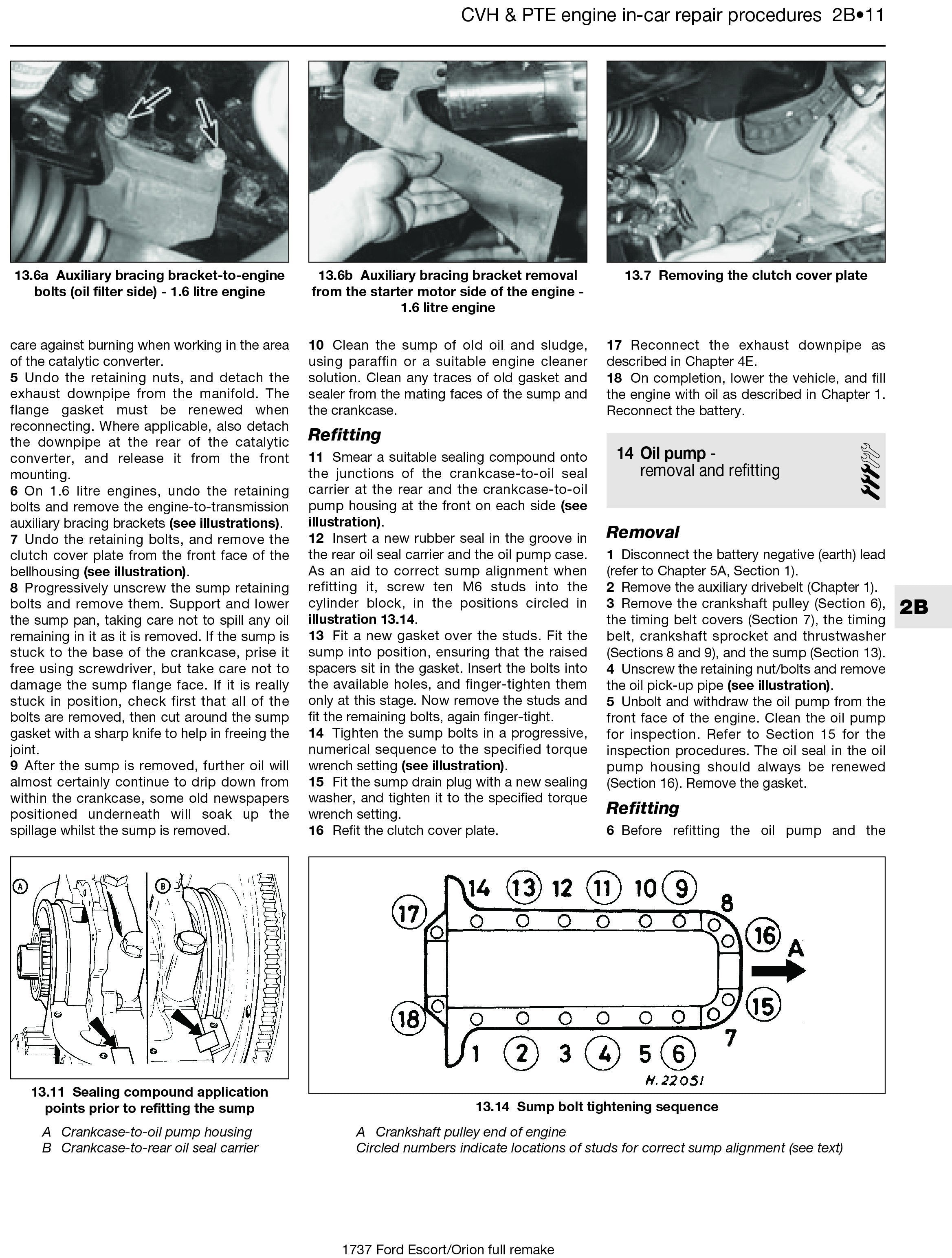 Ford Escort & Orion Petrol (Sept 90 - 00) Haynes Repair Manual - Digital Edition