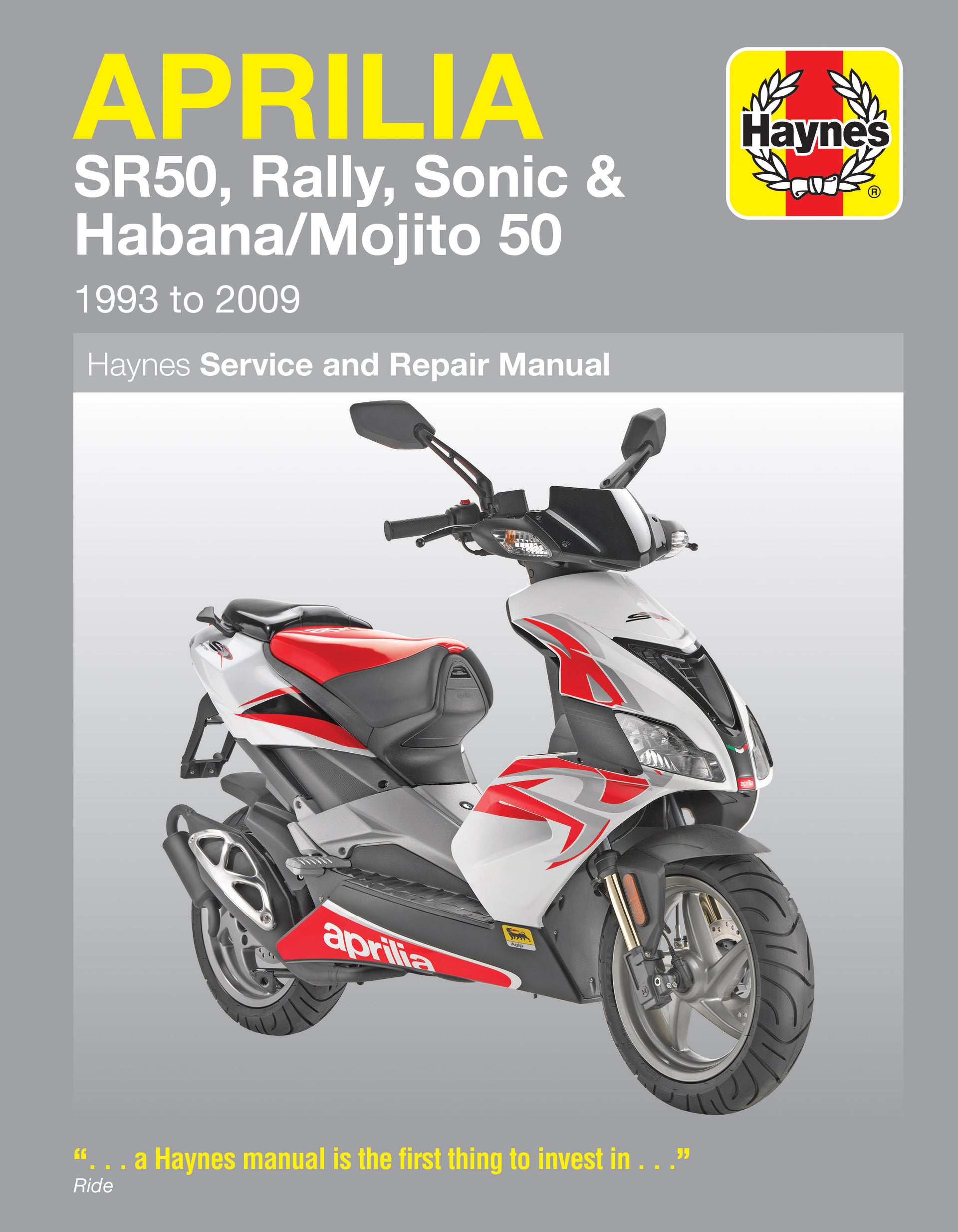 Workshop Manual C364m Aprilia Aprilia Amico 50 Fahrgestell
