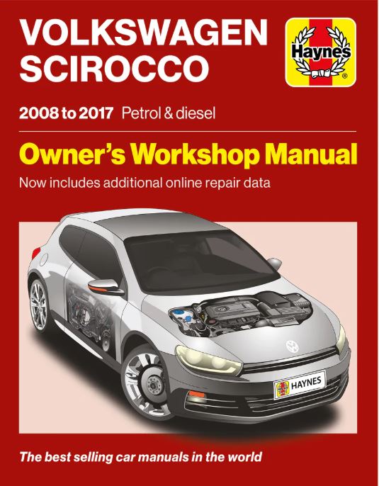 Volkswagen Scirocco (2008 - 2017) Haynes Repair Manual