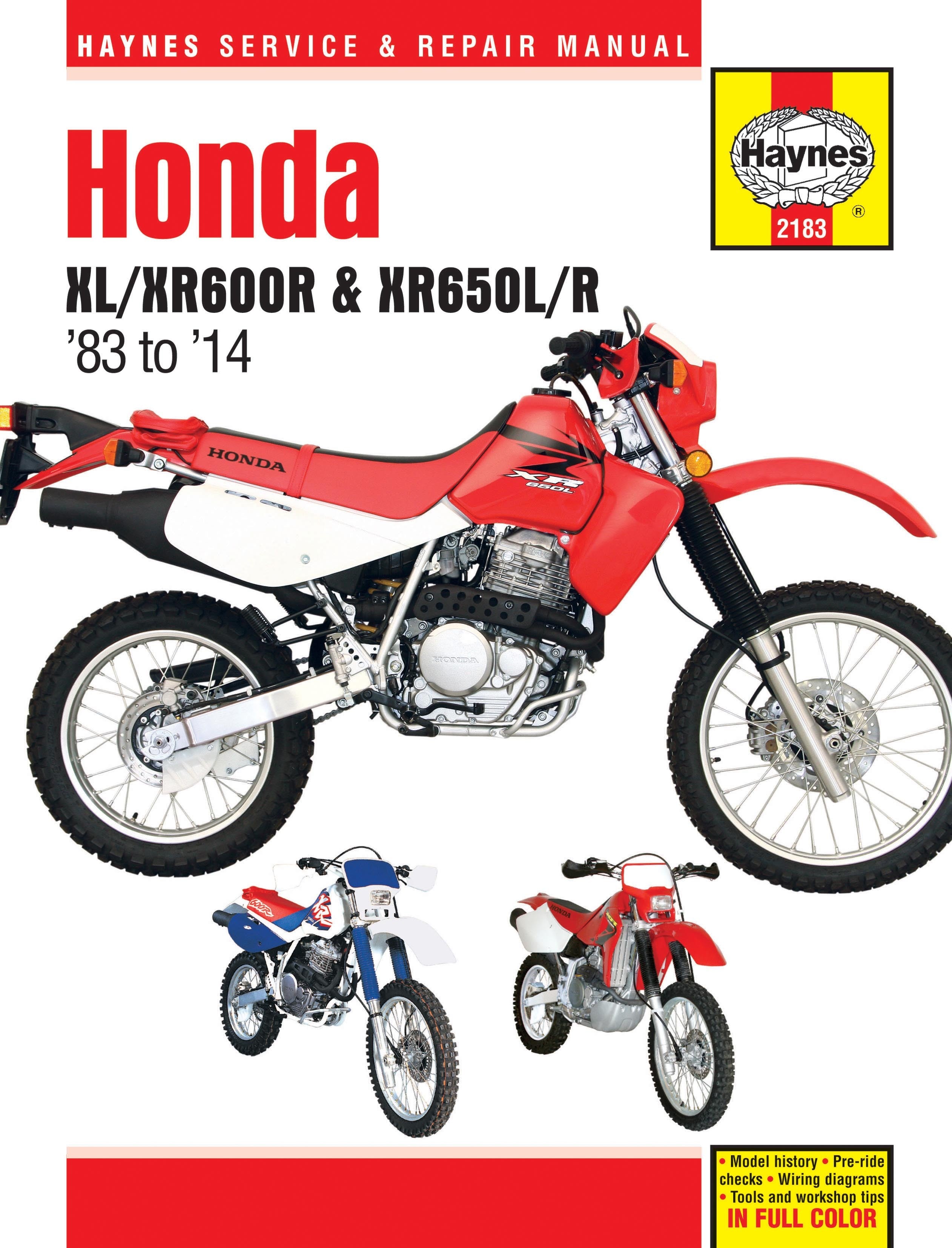 Honda XL/XR600R &amp; XR650L/R 1983 - 2014