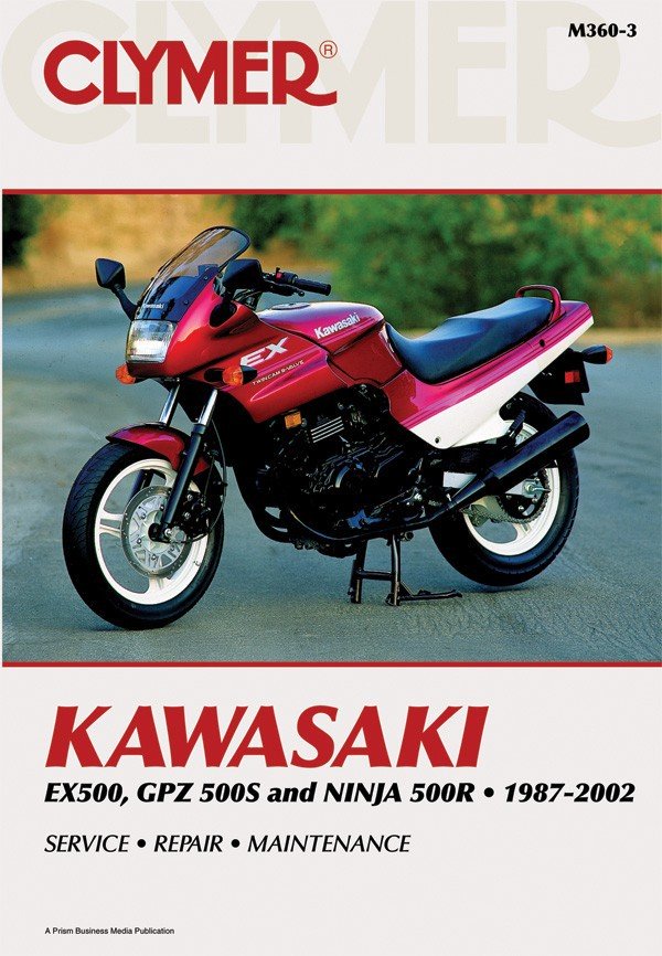 Kawasaki EX500, GPZ500 & Ninja 500R 1987-2002