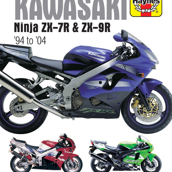 Kawasaki Ninja ZX-7R and ZX-9R (ZX750P, ZX900B/C/D/E) 1994-2004