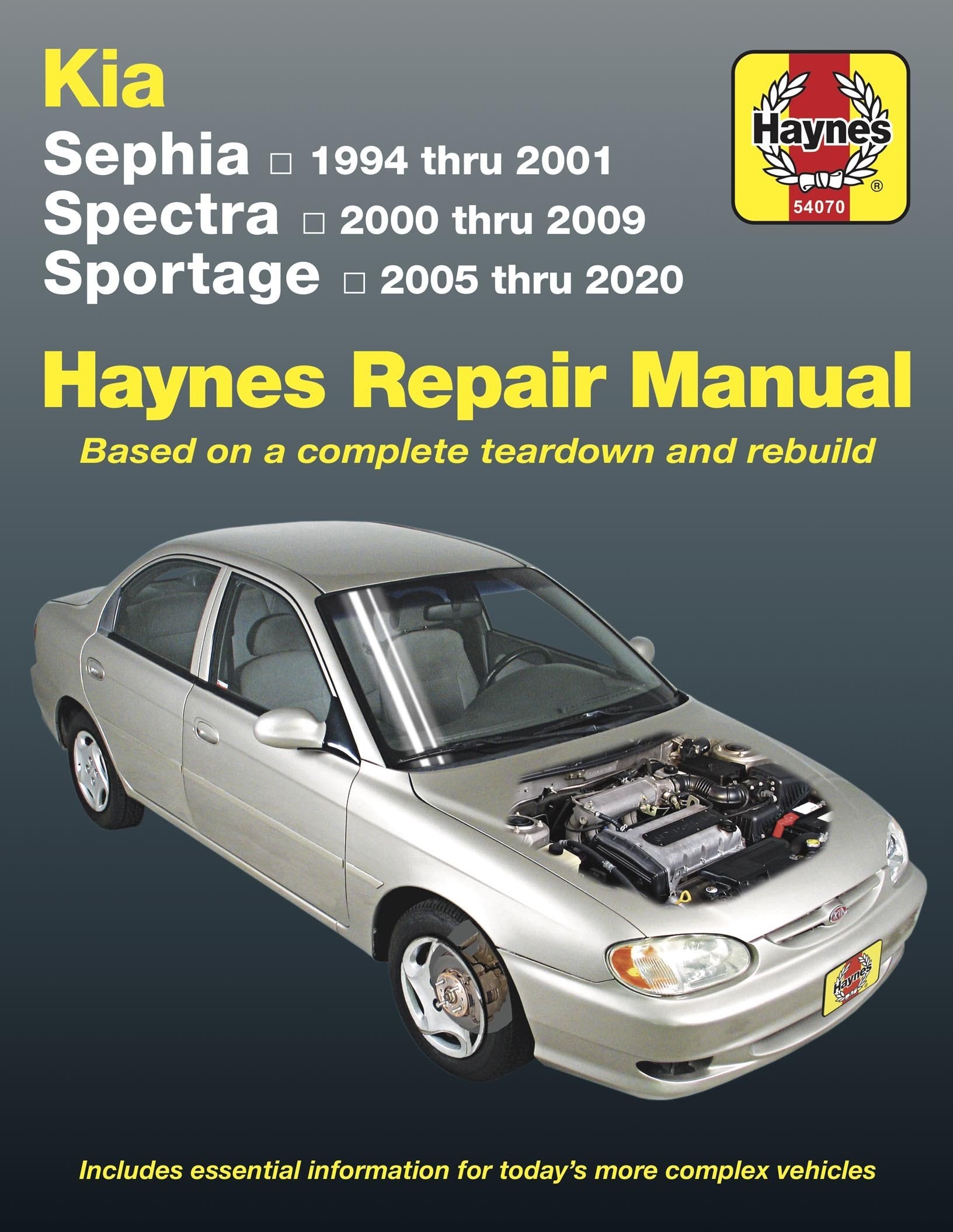 Kia Sephia (94-01), Spectra (00-09), Sportage (05-20)