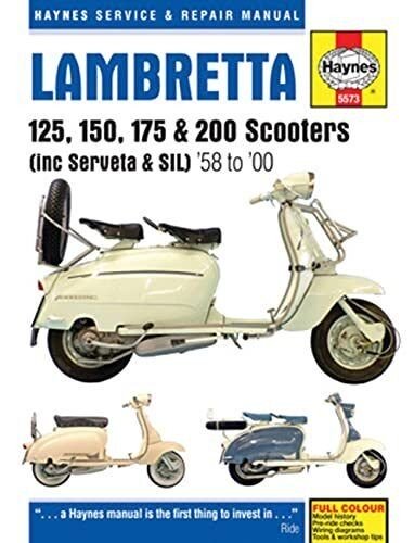 Lambretta 125, 150, 175 & 200 Scooters 1958 - 2000