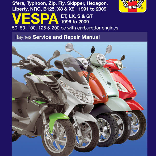 Piaggio (Vespa) Scooters 91-09