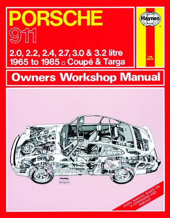 Porsche 911 (65 - 85) Haynes Repair Manual - Digital Edition