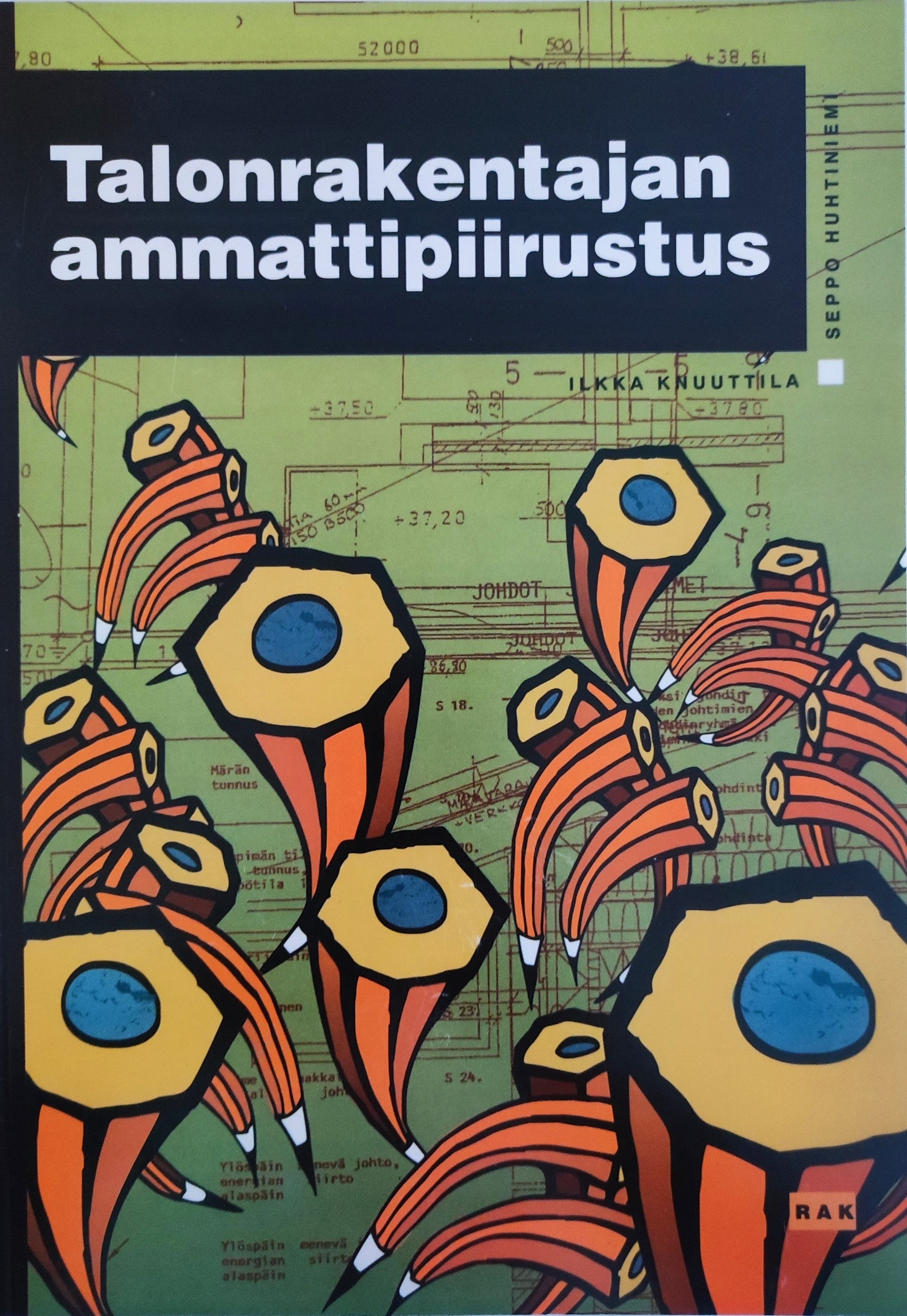 Talonrakentajan ammattipiirustus