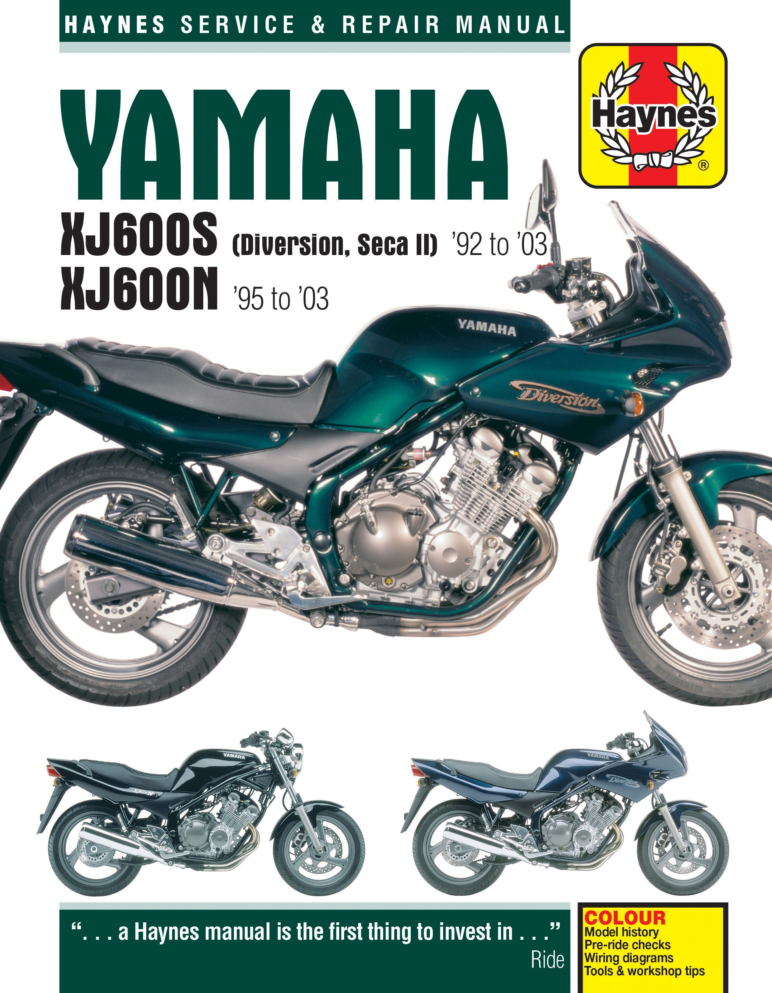 Yamaha XJ600S 1992-1999/ XJ600N Fours 1995-2003